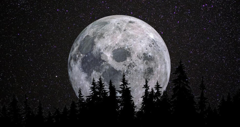 the moon, always talk about you.